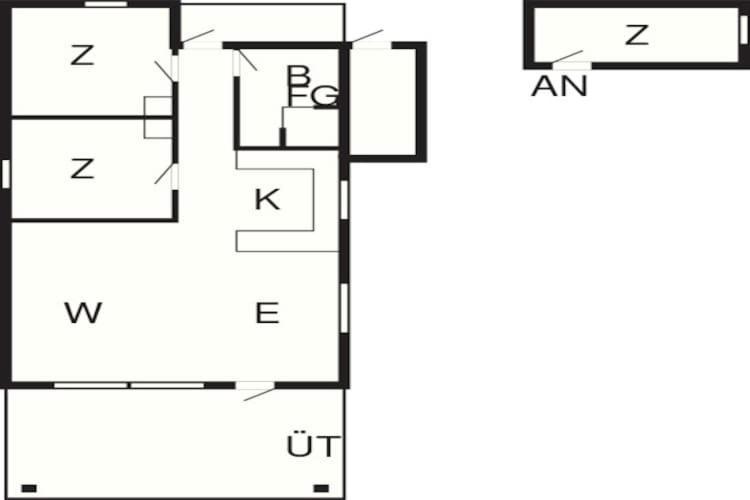 Two-Bedroom Holiday Home In Skibby 1 Esterno foto